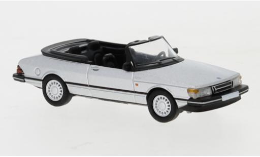 Modelauto Saab 900 Cabriolet grijs 1986 1/87 PCX87