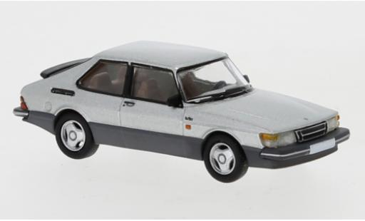 Modelauto Saab 900 Turbo grijs 1986 1/87 PCX87