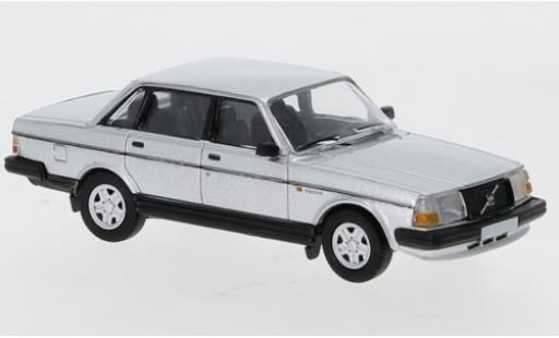 Modelauto Volvo 240 Base grijs 1989 1/87 PCX87