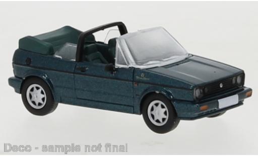Modelauto Volkswagen Golf Cabriolet I metallic groen 1991 Etienne Aigner 1/87 PCX87