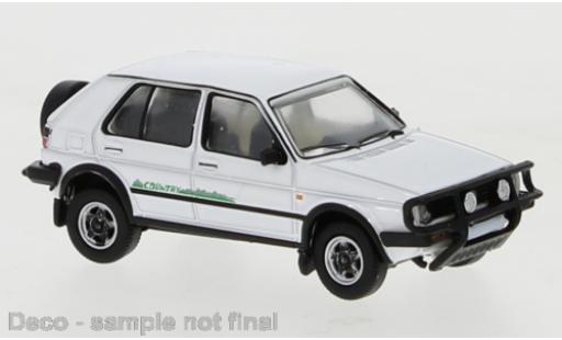 Modelauto Volkswagen Golf Country II wit 1990 1/87 PCX87