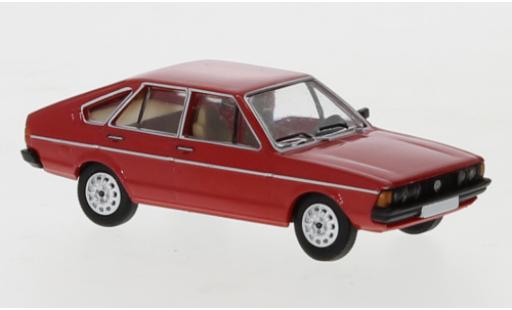 Modelauto Volkswagen Passat B1 rood 1977 1/87 PCX87