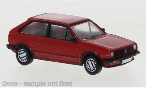 Modelauto Volkswagen Polo Coupe II rood 1985 1/87 PCX87