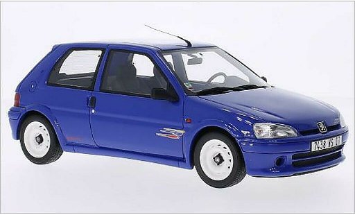 Peugeot 106 Rallye 1/18 Ottomobile Rally Phase 2 blauw modelauto