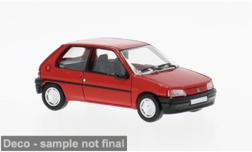 Modelauto Peugeot 106 Base rood 1991 1/87 PCX87