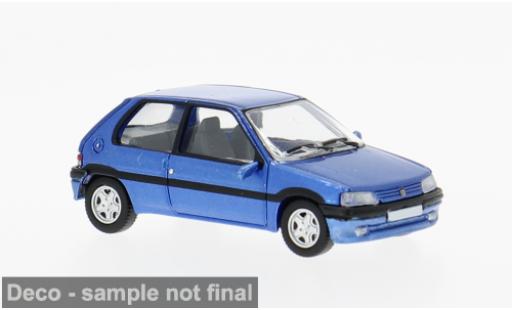 Modelauto Peugeot 106 XSI blauw 1991 1/87 PCX87