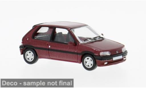 Modelauto Peugeot 106 XSI rood 1991 1/87 PCX87