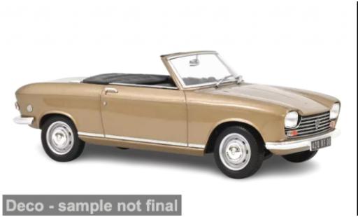 Modelauto Peugeot 204 Cabriolet beige 1967 1/18 Norev