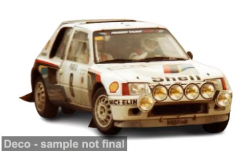 Modelauto Peugeot 205 Turbo 16 T16 Rally Monte Carlo 1985 #8 B.Saby 1/18 Norev