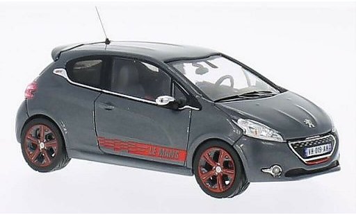Peugeot 208 GTI 1/43 IXO Le Mans Edition grijs 2013 modelauto