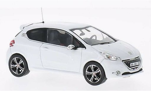 Peugeot 208 GTI 1/43 IXO Le Mans Edition wit 2013 modelauto