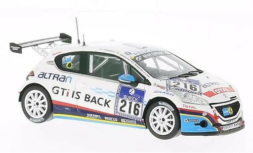 Peugeot 208 GTI 1/43 Spark No.216 24h Nurburgring 2013 /G.Ricci modelauto