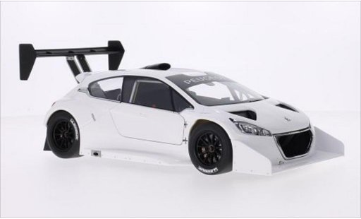 Peugeot 208 T16 1/18 Autoart mat-zwart Pikes Peak 2013 modelauto