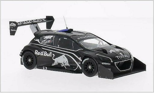 Peugeot 208 T16 1/43 IXO No. Red Bull Pikes Peak 2013 modelauto