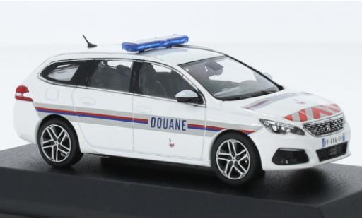 Modelauto Peugeot 308 SW 2018 Douanes (F) 1/43 Norev