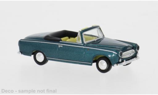 Modelauto Peugeot 403 Cabriolet groen 1956 Drummer 1/87 Brekina