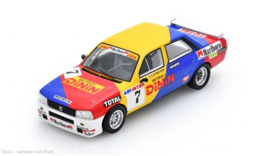 Modelauto Peugeot 505 Base 1982 #7 J-P.Beltoise 1/43 Spark