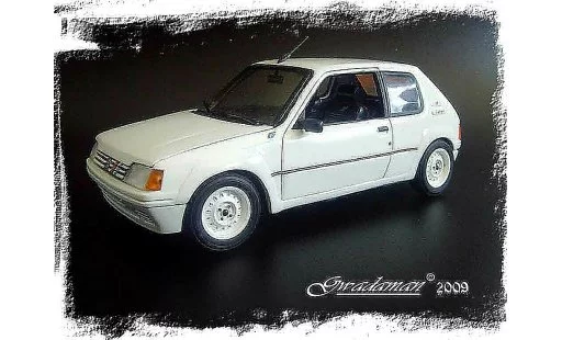 Peugeot 205 Rallye 1/18 Solido Rally base gti modelauto