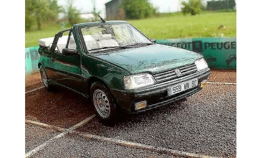 Peugeot 205 CTI 1/18 Solido roland garros cabriolet modelauto