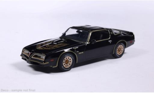 Modelauto Pontiac Firebird 1977 Trans Am zwart 1/43 IXO