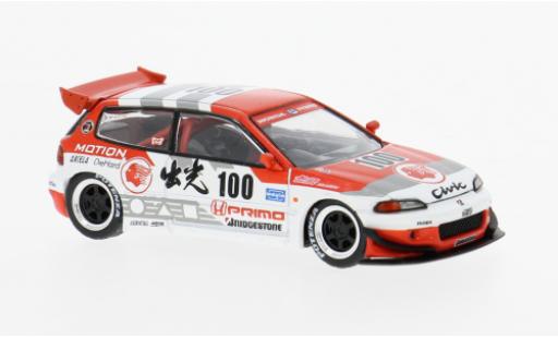 Modelauto Honda Civic Base EG6 v1.5 #100 1/64 Pop Race