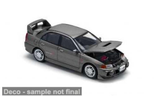 Modelauto Mitsubishi Lancer Evolution IV groen 1/64 Pop Race