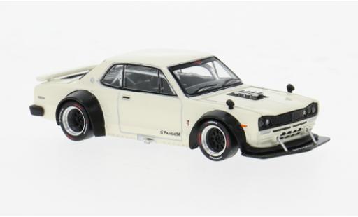 Modelauto Nissan Skyline 2000 GT-R V8 Drift wit 1/64 Pop Race