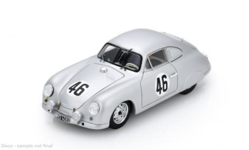 Modelauto Porsche 356 1953 24h Le Mans #46 G.olijfgroenier/E.Martin 1/43 Spark