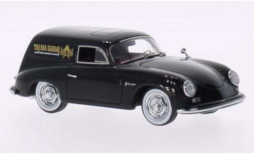 Modelauto Porsche 356 Base Kreuer Del zwart 1/43 Matrix