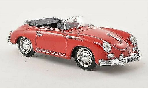 Porsche 356 Speedster 1/43 Brumm rood 1952 modelauto