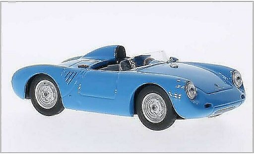 Porsche 550 1957 1/43 Best blauw modelauto
