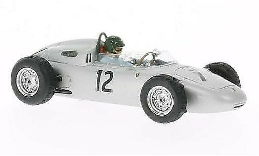 Porsche 718 Base 1/43 Spark No.12 GP Frankreich 1961 modelauto