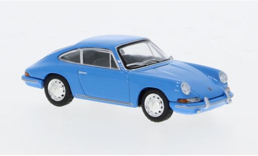 Modelauto Porsche 911 Base blauw 1/64 Mini GT