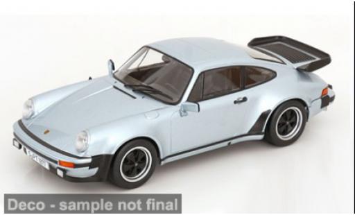 Modelauto Porsche 911 Turbo 3.3 grijs 1977 1/18 KK Scale