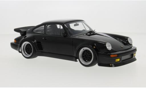 Modelauto Porsche 911 Turbo zwart 1/18 AUTOart