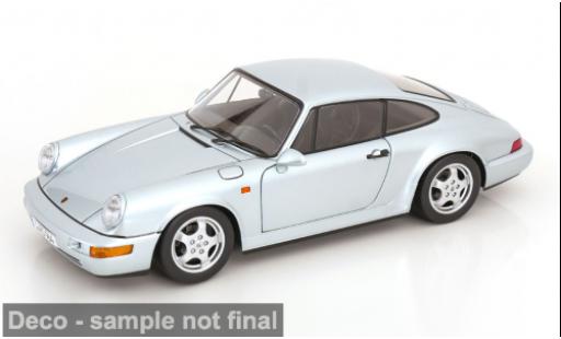 Modelauto Porsche 911 RS zilver&Atilde;&copy;e 1992 1/12 KK Scale