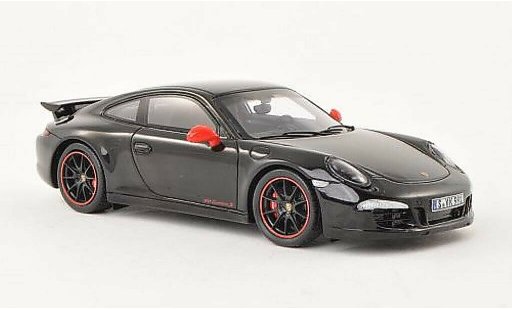 Porsche 911 S 1/43 Spark Carrera Exclusive zwart modelauto