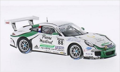 Porsche 911 GT3 Cup 1/43 Spark No.88 Team Martinet Almeras Carrera Frankreich 2014 modelauto