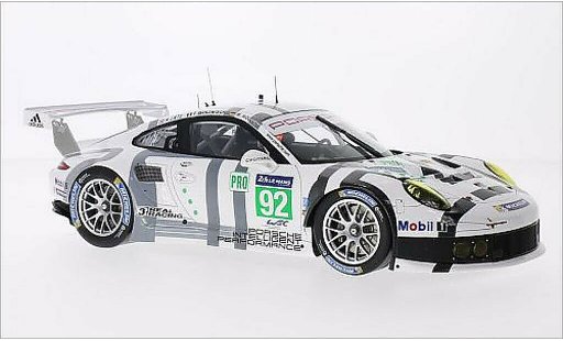 Porsche 911 R 1/18 Spark No.92 Team Manthey Le Mans 2014 modelauto