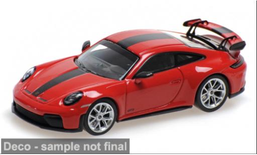 Modelauto Porsche 911 GT3 (992.2) rood 2025 1/64 Minichamps