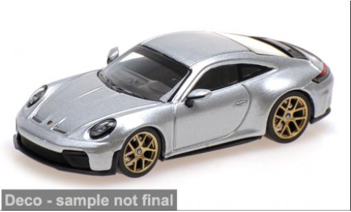 Modelauto Porsche 911 GT3 (992.2) Touring grijs 2025 1/64 Minichamps