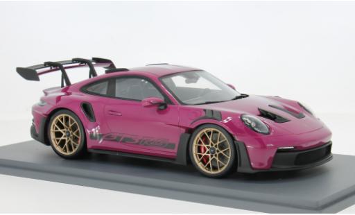 Modelauto Porsche 911 GT3 R S rood 2022 1/18 Schuco