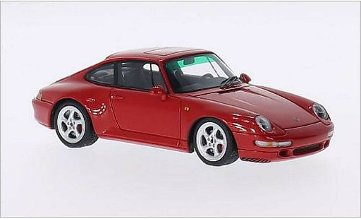 Porsche 911 4S 1/43 Spark Carrera rood modelauto