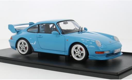Modelauto Porsche 911 RS C blauw 1/18 Solido