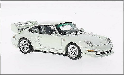 Porsche 911 Base 1/43 Spark Club Sport wit 1995 modelauto