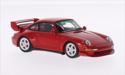 Porsche 911 Base 1/43 Spark Clubsport rood modelauto