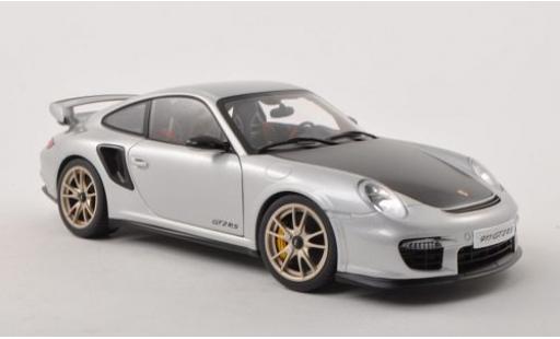 Modelauto Porsche 911 GT2 grijs 1/18 AUTOart