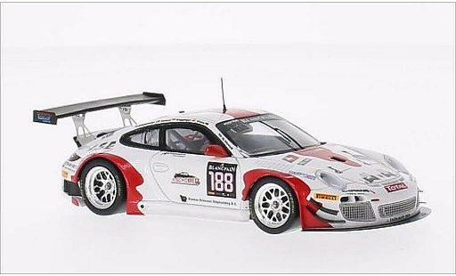 Porsche 911 GT3 1/43 Spark R No.188 Fach Auto Tech 24h Spa 2014 /S.Dolenc modelauto
