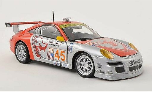 Porsche 911 GT3 1/24 Burago R No.45 Flying Lizard Motorsports ALMS modelauto