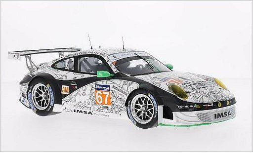 Porsche 911 GT3 1/18 Spark R No.67 IMSA Performance Matmut 24h Le Mans 2014 /J.M modelauto